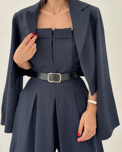 Eclat™ - Zestaw Damski Bustier + Marynarka – Styl Elegancki i Modny