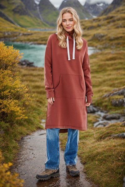 Bluza longline Desert Sands