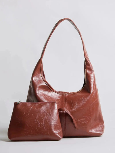 Torba Scarlett z przetartą skórą