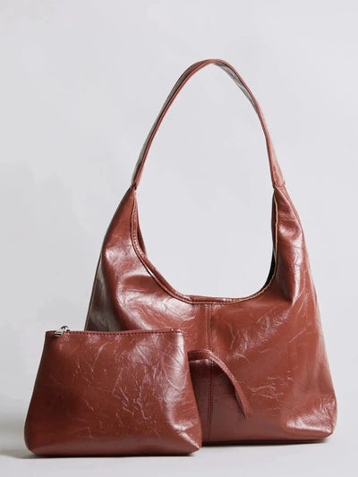 Torba Scarlett z przetartą skórą