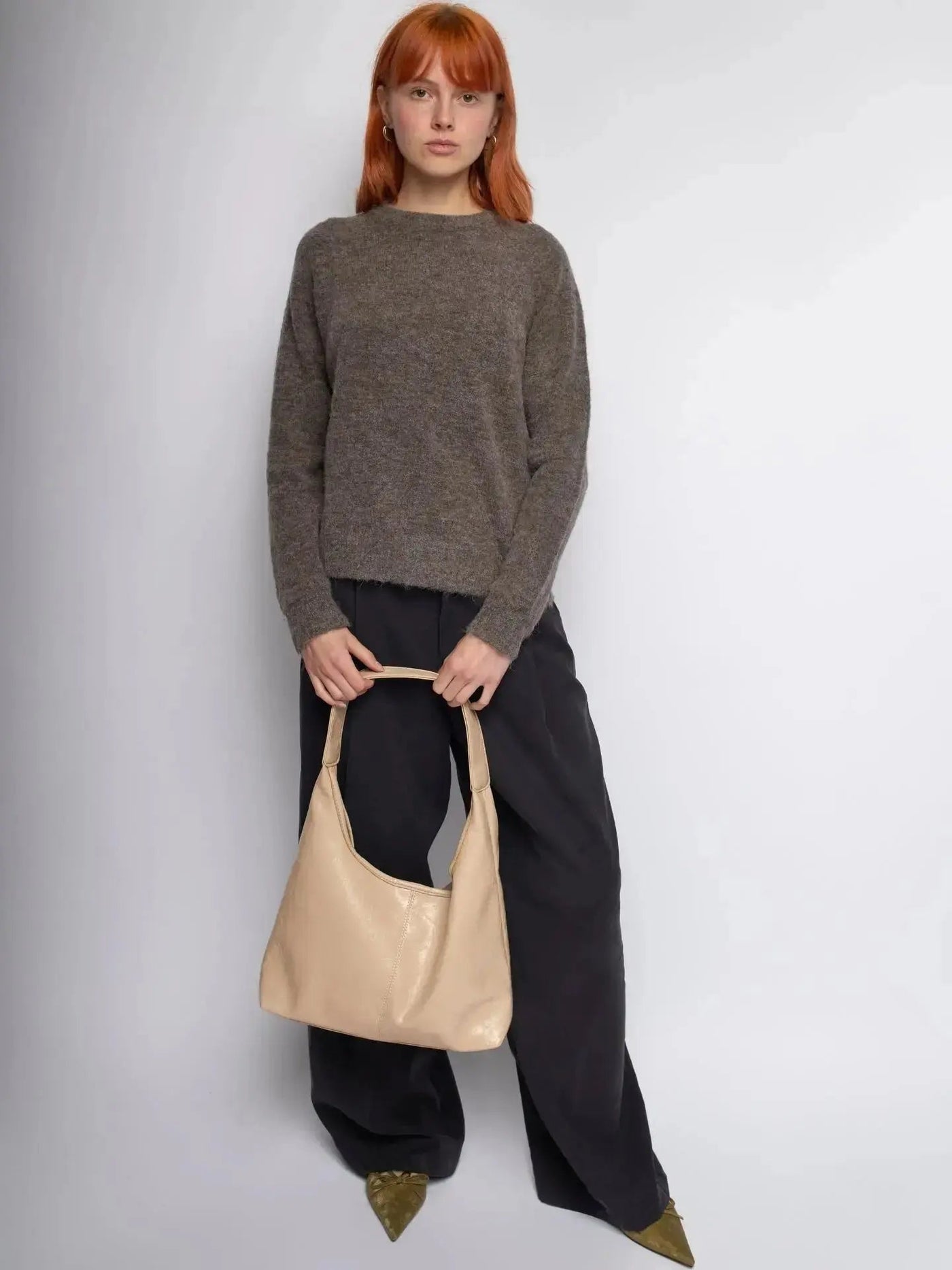 Torba Scarlett z przetartą skórą
