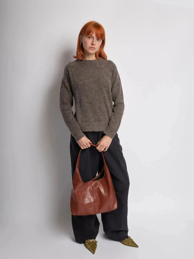 Torba Scarlett z przetartą skórą