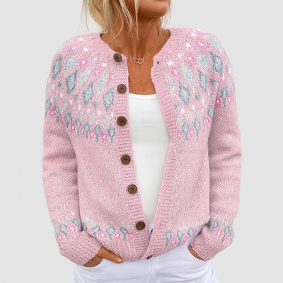 Kalina™ | Luźny sweter z wzorem