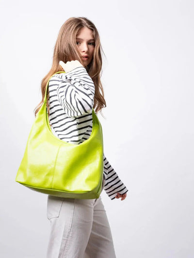 Torba Scarlett z przetartą skórą