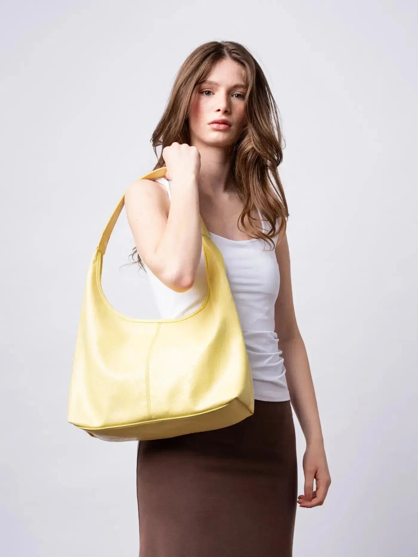 Torba Scarlett z przetartą skórą