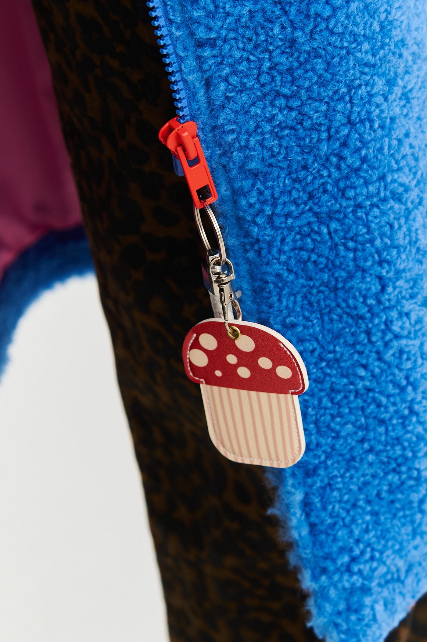Płaszcz Teddy Puffin Blue